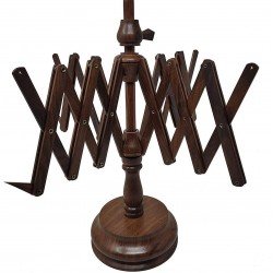 Wooden Umbrella Swift Yarn Winder | Table Top Yarn | Rosewood Wool Winder | Tool for knitting lover