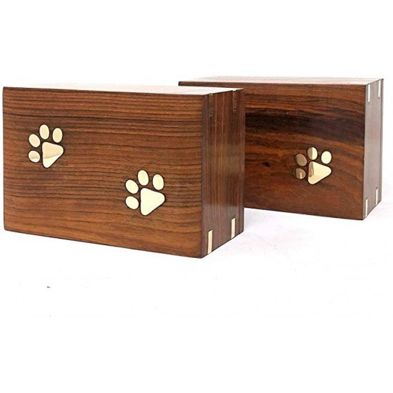 Cremation Pet Urn, Engraved Dog Cat Ashes, Pet urn for dogs cats, Keepsake Wood Box, Memorial, Pet Loss Gifts, Cremation Urns for loved one