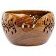 Wooden Yarn Bowl Wooden Yarn Bowl