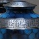 Funeral Cremation Urn | Human Ashes Cremation Urn | Sapphire Blue Cremation Urn | Affordable Adult Urn | , Large 10.5" | with Velvet Bag