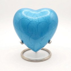 Funeral Cremation Urn Heart Shape | Human Ashes Cremation Urn | Heart Cremation Urn | Affordable Adult Urn