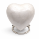 Yahavi - Funeral Cremation Urn Heart Shape | Human Ashes Cremation Urn | Heart Cremation Urn | Affordable Adult Urn