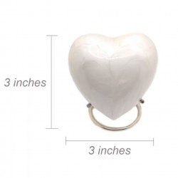 Funeral Cremation Urn Heart Shape | Human Ashes Cremation Urn | Heart Cremation Urn | Affordable Adult Urn Funeral Cremation Urn Heart Shape | Human Ashes Cremation Urn | Heart Cremation Urn | Affordable Adult Urn