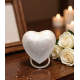 Yahavi - Funeral Cremation Urn Heart Shape | Human Ashes Cremation Urn | Heart Cremation Urn | Affordable Adult Urn