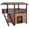 Wooden Pet Home by AxeandScrew