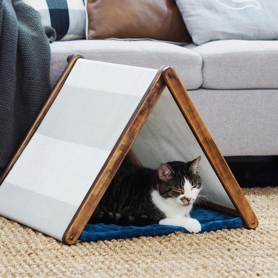 Wooden Pet Home by AxeandScrew Wooden Pet Home by AxeandScrew