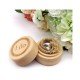 Rustic Wood Ring Box | Engrave Ring box | HANDMADE Wood ring box | Engagement ring box | Secret ring box | Unique ring box | Valentine Gift 