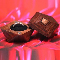 Engrave Ring box | HANDMADE Wood ring box | Rustic ring box | Engagement ring box | Secret ring box | Unique ring box | Valentine Gift  Engrave Ring box | HANDMADE Wood ring box | Rustic ring box | Engagement ring box | Secret ring box | Unique ring box | Valentine Gift