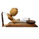 Large wooden yarn ball winder for heavy duty, Rosewood & beech wood yarn swift wool winder hand operated, Crochet and Knitting accssories 