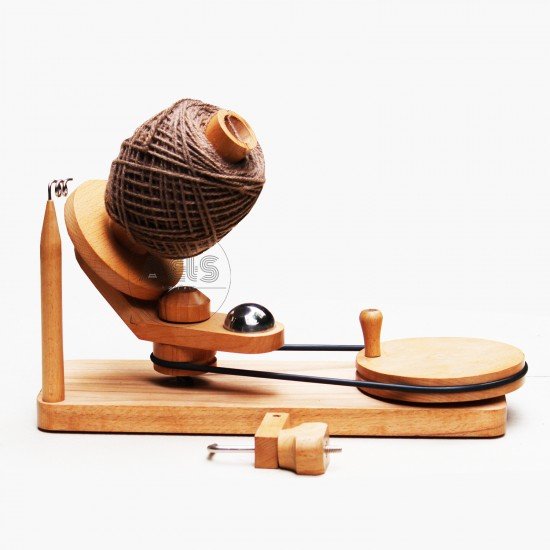 Wooden Yarn Ball Winder and Swift Hand Operated - Large Size Ideal for Heavy Duty, Crochet and Knitting Accessories 