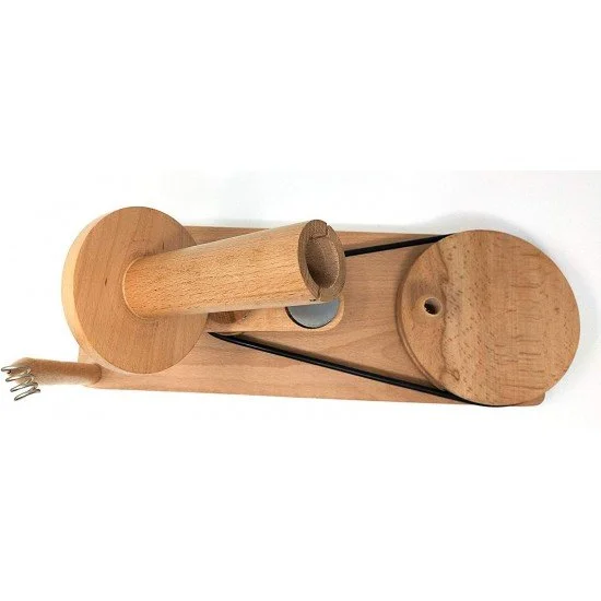  Wooden Yarn Ball Winder - Handcrafted Large Yarn Winder for  Knitting & Crocheting - Hand Operated Heavy Duty Natural Ball Winder -  ARTISANS CRAFT BEYOND MANUFACTURING (Beech Wood Combo)