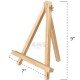 Art Easel Stand Tabletop Wooden Display Stand Photo Holder Display Stand for Artist, Students, Adults, Kids Painting (Small)