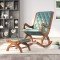 Teak Wood Handcrafted Furniture Wheel Chair Relaxing Chair Wooden Rocking Chair/Rocking chair for garden & outdoor Gift 