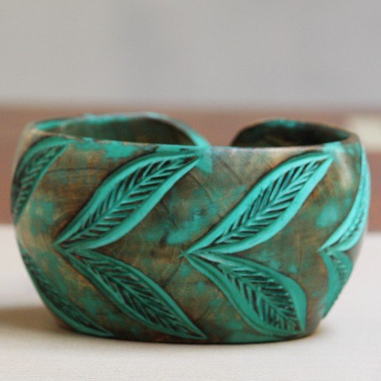 Antique Handmade Beautiful Wooden Yarn Bowl - Preventing Slipping and Tangles, Handmade Knitting Bowl, Gift for Knitting Lovers, Mother etc Antique Handmade Beautiful Wooden Yarn Bowl - Preventing Slipping and Tangles, Handmade Knitting Bowl, Gift for Knitting Lovers, Mother etc