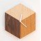 Hexagon shape Wooden Wall Clock in multiwood, Analogue Wall Clock, Gift for Wedding, Anniversary, Birthday etc