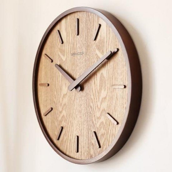 Premium Quality Rosewood Modern Wall Clock, Analogue Wall Clock, Gift for Wedding, Anniversary, Birthday etc